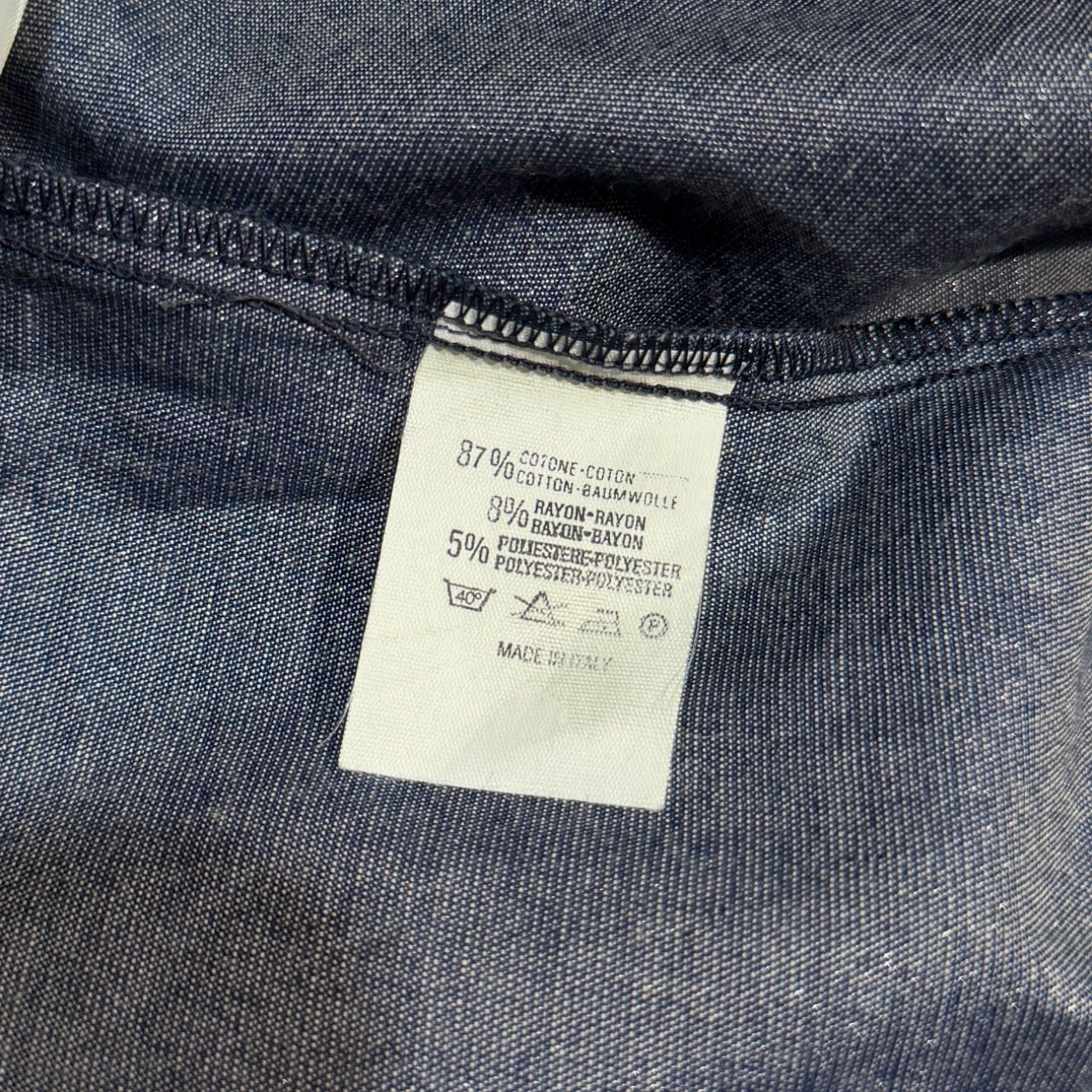 Vivienne Westwood MILAN ラメ混紡赤ステッチシャツ ブラウス トップス Archive 90s ヴィヴィアンウエストウッド レディース