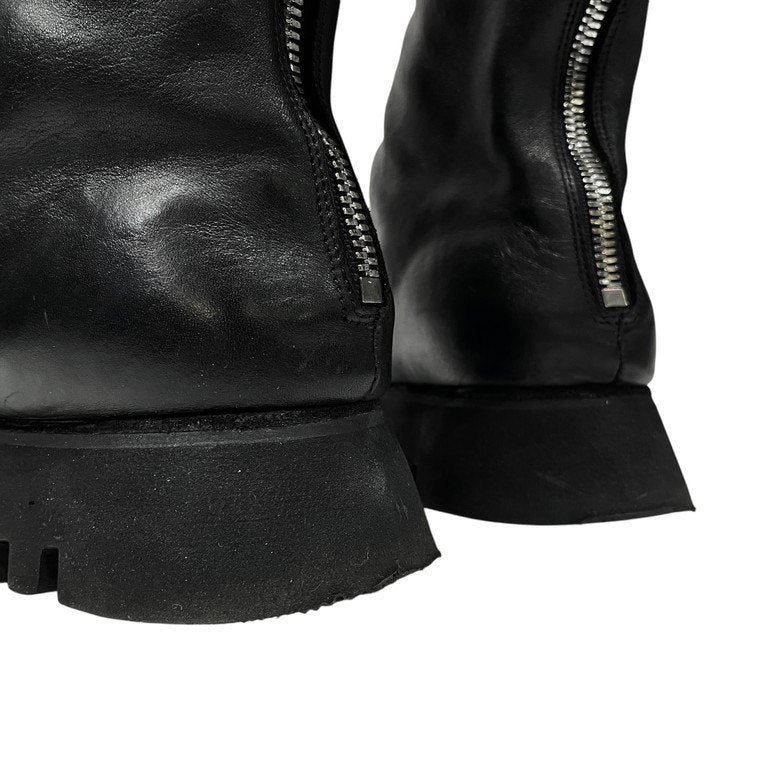 GUIDI ZO08V HORSE FULL GRAIN BLAKE ANKLE BACK ZIP BOOTS ホースレザーVi-Liteソールバックジップブーツ シューズ 靴 クツ 馬革 定価218,900円 グイディ メンズ