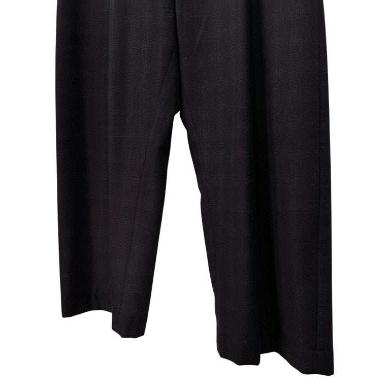 STUDIO NICHOLSON 20AW CHERI WOOL PRINCE OF WALES STITCHED PLEAT VOLUME PANT LOVAT ウールチェックボリュームプリーツパンツ スラックス トラウザーズ ボトムス 定価59,400円 SNM-347 スタジオニコルソン メンズ