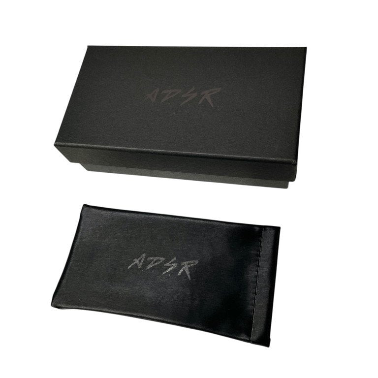 A.D.S.R. KEITH 01 スクエアボストンフレームサングラス キース アイウェア 眼鏡 メガネ エーディーエスアール メンズ