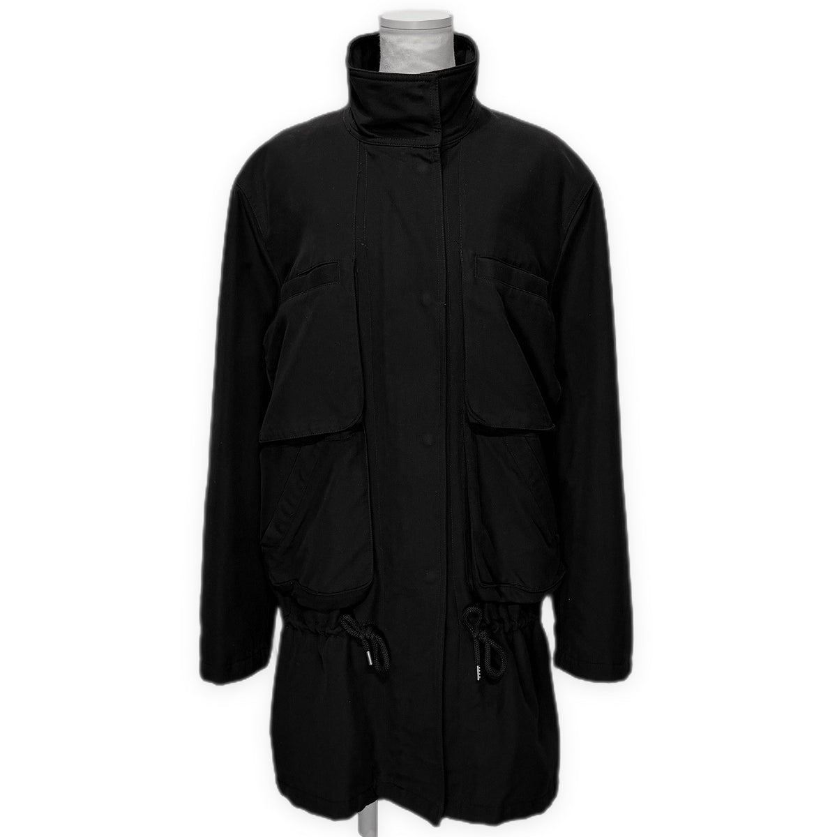 Maison Martin Margiela 4 08AW ウエストドローストリング4ポケットハイネック中綿コート ジャケット ブルゾン アウター Archive メゾンマルタンマルジェラ レディース