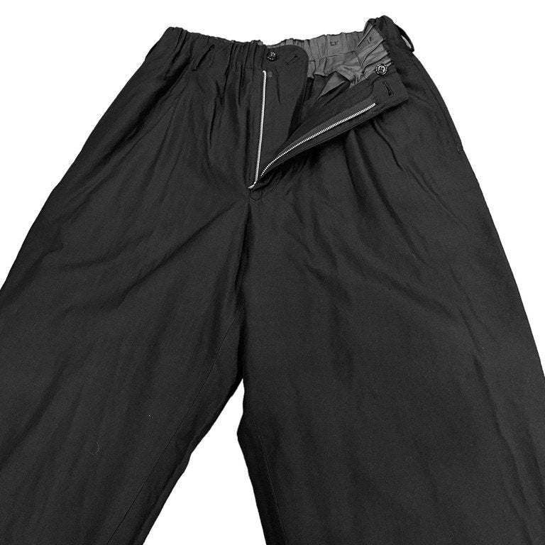 Y's for men ウエストゴムシャーリングコットンガーゼダブルフェイスワイドパンツ Archive 90s