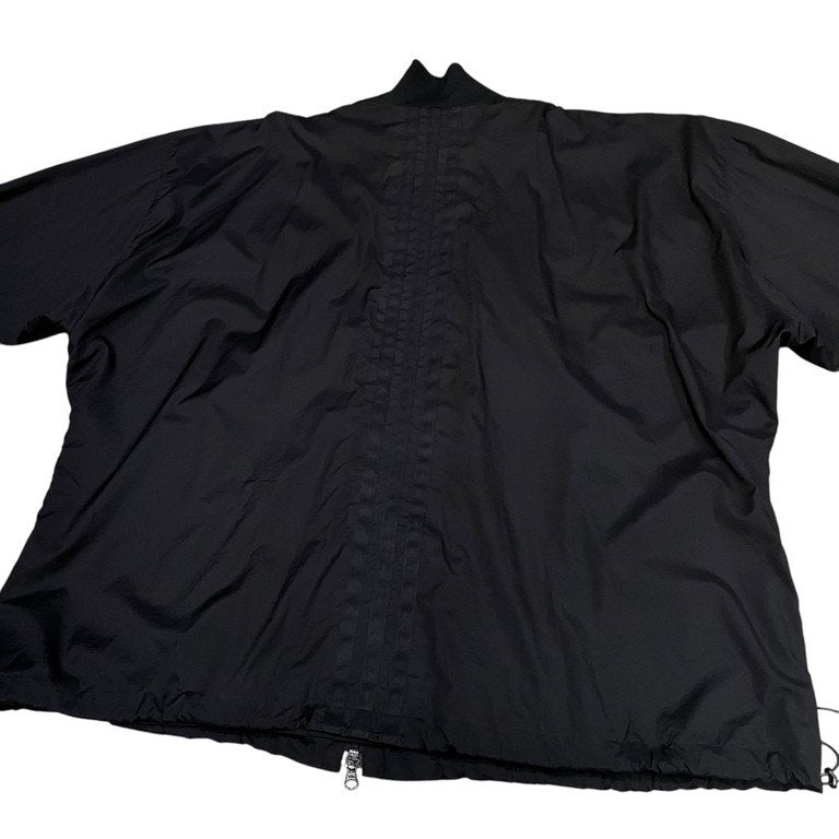 Y-3 M ADIZERO JKT ストレッチナイロンドローストリングスリーストライプバルーントラックジャケット ブルゾン コート アウター 定価73,700円 Yohji Yamamoto adidas ワイスリー ヨウジヤマモト アディダス メンズ レディース