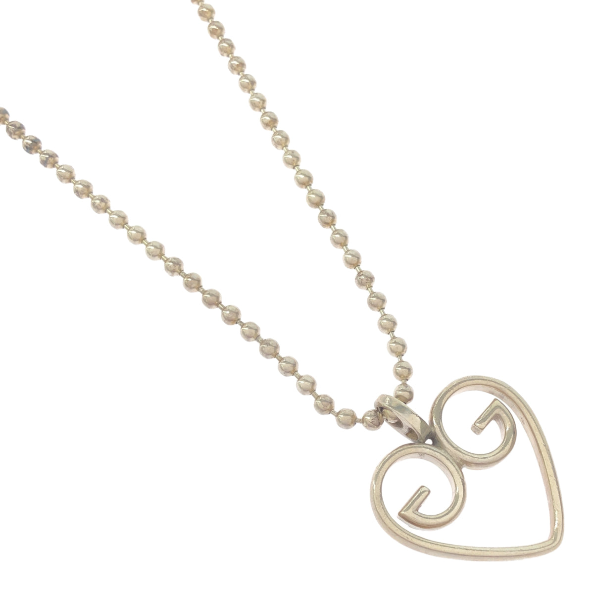 GUCCI GUCCI ハートモチーフ ネックレス