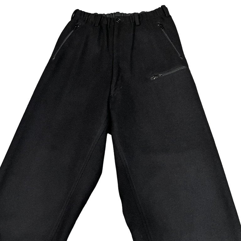 Y's for men ウールアンゴラジップポケットドローストリングイージーパンツ ウエストゴム Archive Yohji Yamamoto Pour Homme
