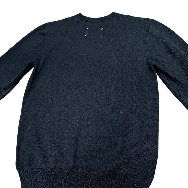 Maison Martin Margiela 10 02AW バージンウールクルーネックリブニットセーター トップス Archive MISS DEANNA ミスディアナ期 メゾンマルタンマルジェラ メンズ