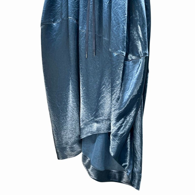 Vivienne Westwood RED LABEL 24SS アセテートサテンアシンメトリーイージーコクーンスカート パンツ ボトムス ドローストリング ヴィヴィアンウエストウッド レッドレーベル レディース