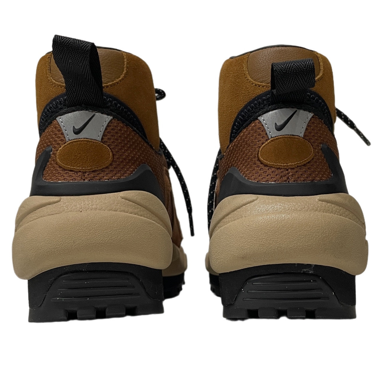 sacai × NIKE Magmascape Pecan マグマスケープ ピーカン ボリュームソールレースアップハイカットスニーカー シューズ ブーツ 27cm FN0563-200 靴 クツ サカイ ナイキ メンズ