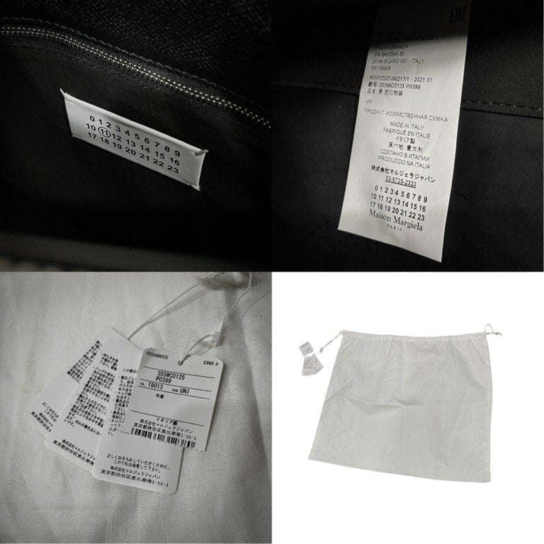 Maison Margiela 11 21SS グレインレザーアコーディオントートバッグ 鞄 カバン PCケース S55WC0125 P0399 メゾンマルジェラ メンズ レディース ユニセックス