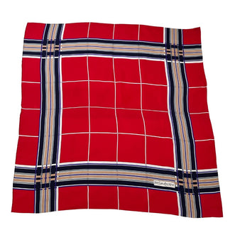 YVES SAINT LAURENT YVES SAINT LAURENT スカーフ チェック