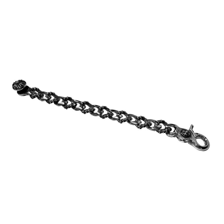 CHROME HEARTS CHROME HEARTS FNCY CHN LNK Crip Bracelet ファンシーチェーンリンククリップブレスレット 中期 90年代後期 1990s SILVER 925 SV バングル アクセサリー クロムハーツ シルバー メンズ