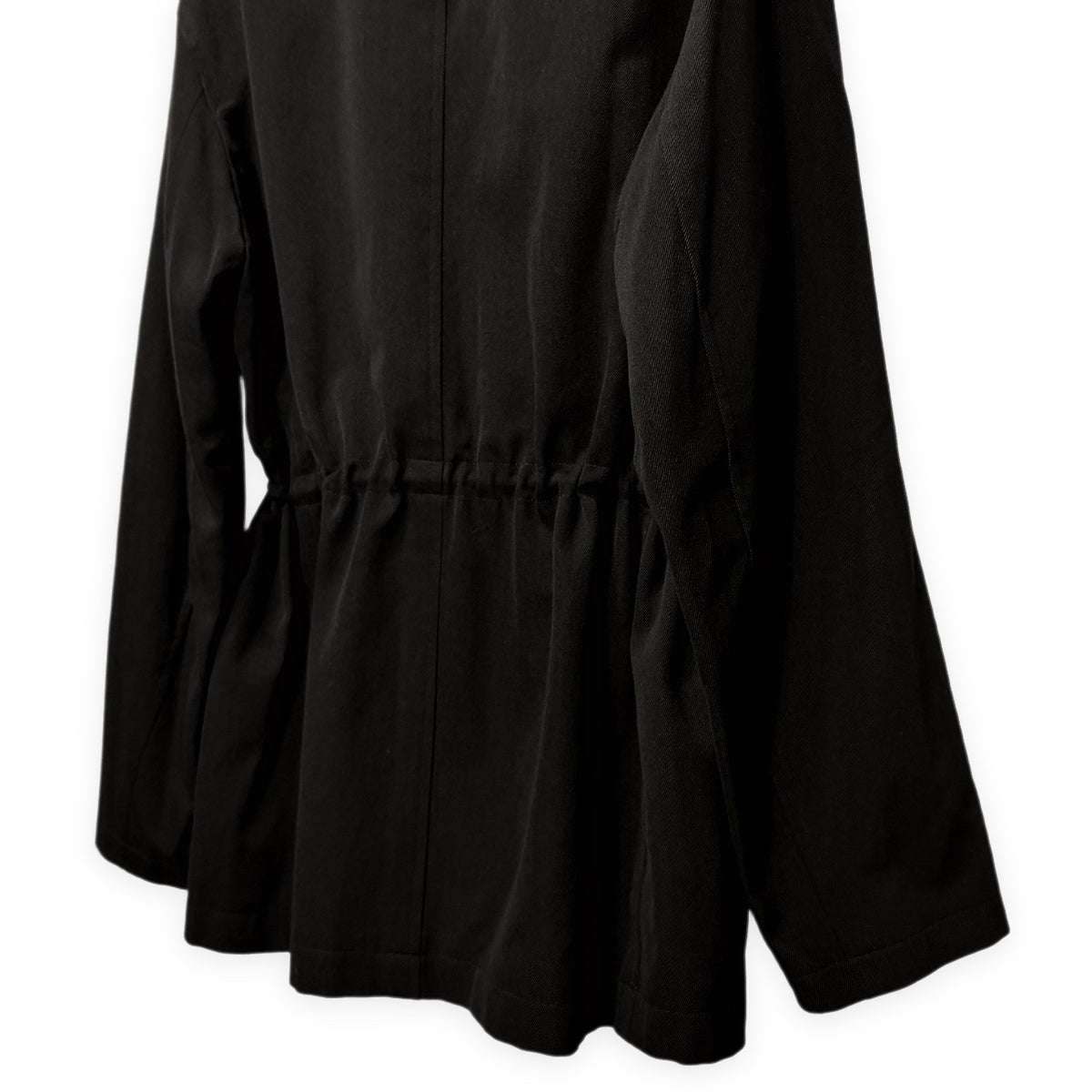 Y's for men ウールコットンサージウエストドローストリング4Bテーラードジャケット ブレザー コート アウター Archive Yohji Yamamoto Pour Homme ヨウジヤマモトプールオム ワイズフォーメン メンズ