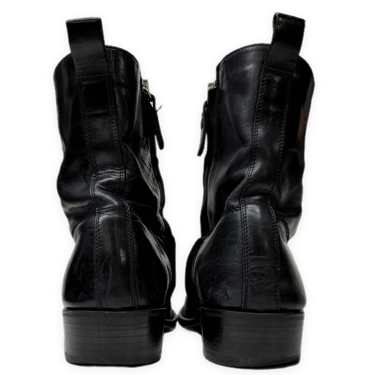 Dior Homme 07AW レザーサイドジップブーツ シューズ 靴 クツ エディ期 エディスリマン Hedi Slimane 42 ディオールオム メンズ