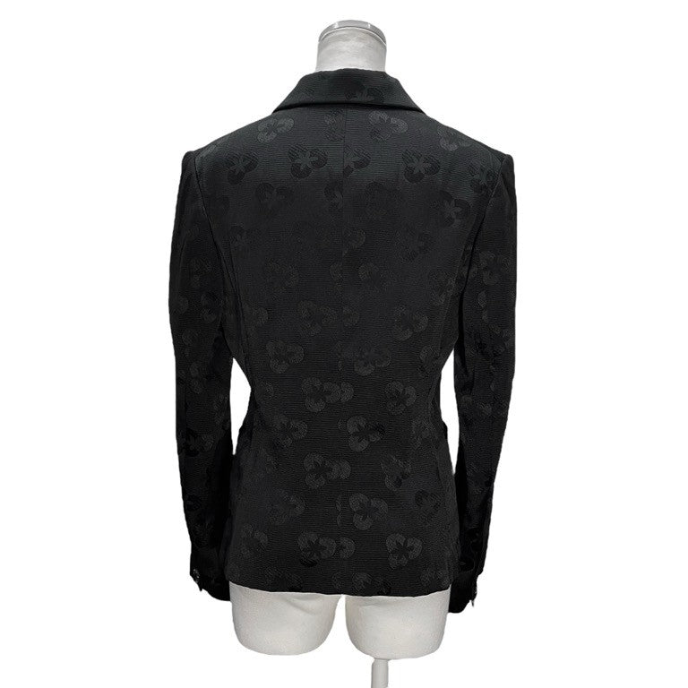 robe de chambre COMME des GARCONS 03AW ポリエステルレーヨンフラワージャカード3Bテーラードジャケット 花柄 総柄 Archive 現コムコム コート アウター コムデギャルソン レディース