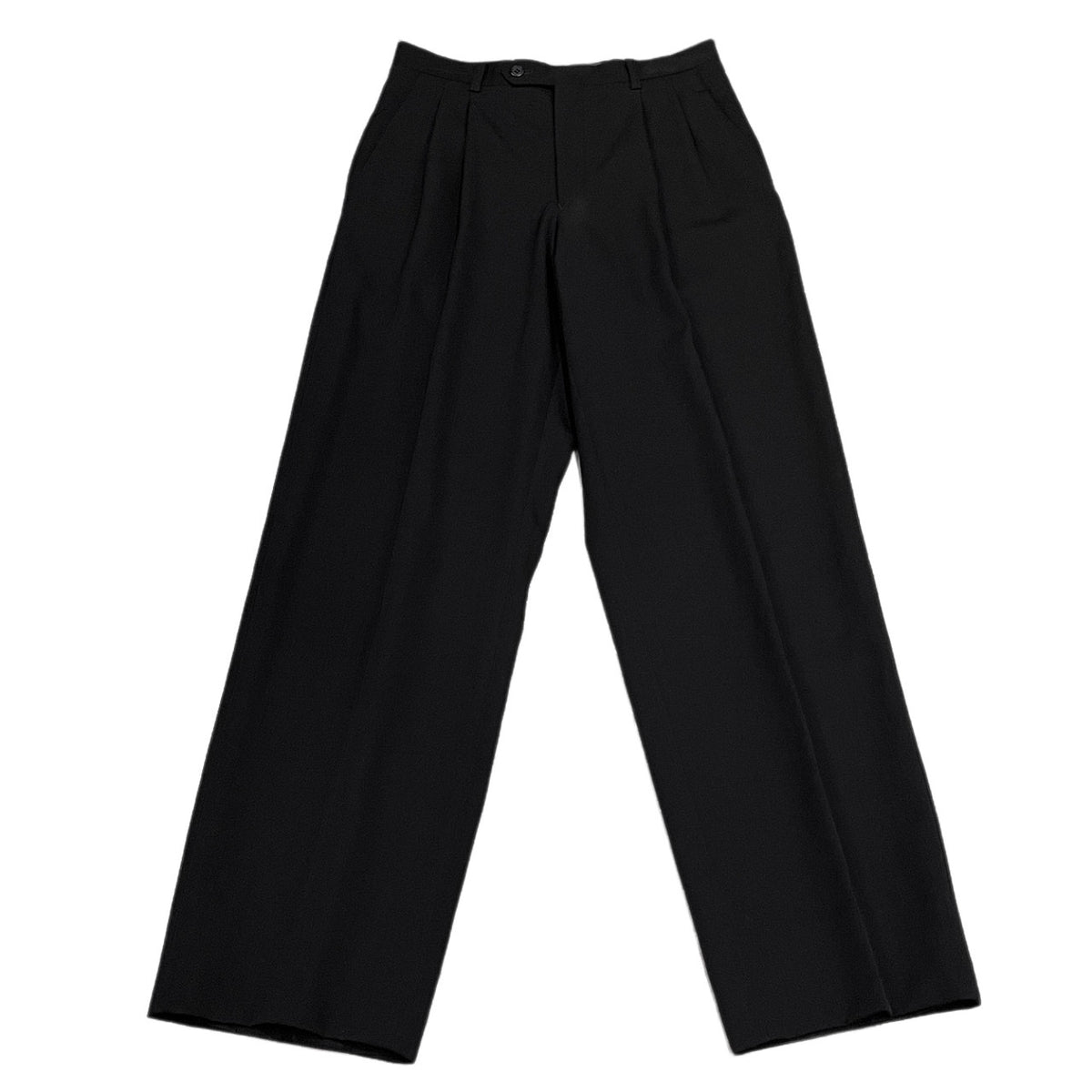 MIYAKE DESIGN STUDIO ウールギャバジン2タックテーパードパンツ スラックス ボトムス Archive 80s 90s ISSEY MIYAKE イッセイミヤケ メンズ