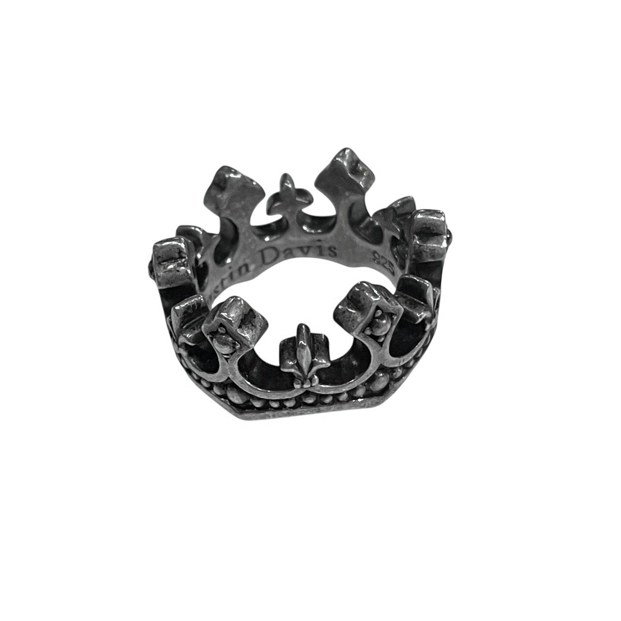 JUSTIN DAVIS PALACE CROWN RING パレスクラウンリング 指輪 アクセサリー シルバー 925 定価41,800円 M 約13号 ジャスティンデイビス メンズ レディース ユニセックス