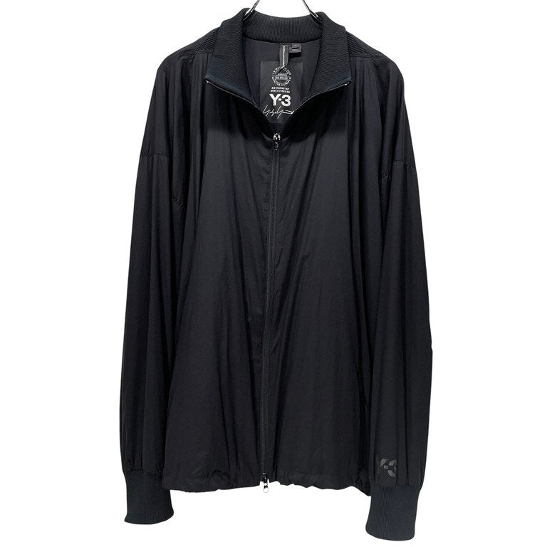 Y-3 M ADIZERO JKT ストレッチナイロンドローストリングスリーストライプバルーントラックジャケット ブルゾン コート アウター 定価73,700円 Yohji Yamamoto adidas ワイスリー ヨウジヤマモト アディダス メンズ レディース
