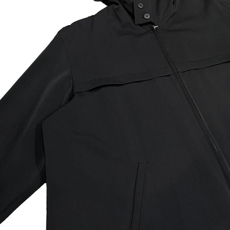 Y's for men ウールギャバジンダブルジップフーデッドロングジャケット ブルゾン コート Archive 90s