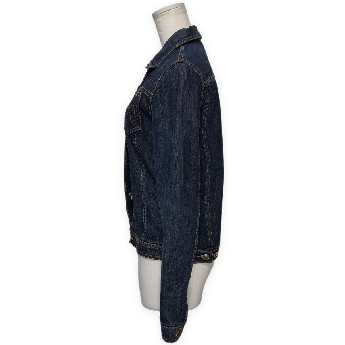 W< イナズマステッチデニムトラッカージャケット ブルゾン コート アウター Archive 90s Walter Van Beirendonck レディース
