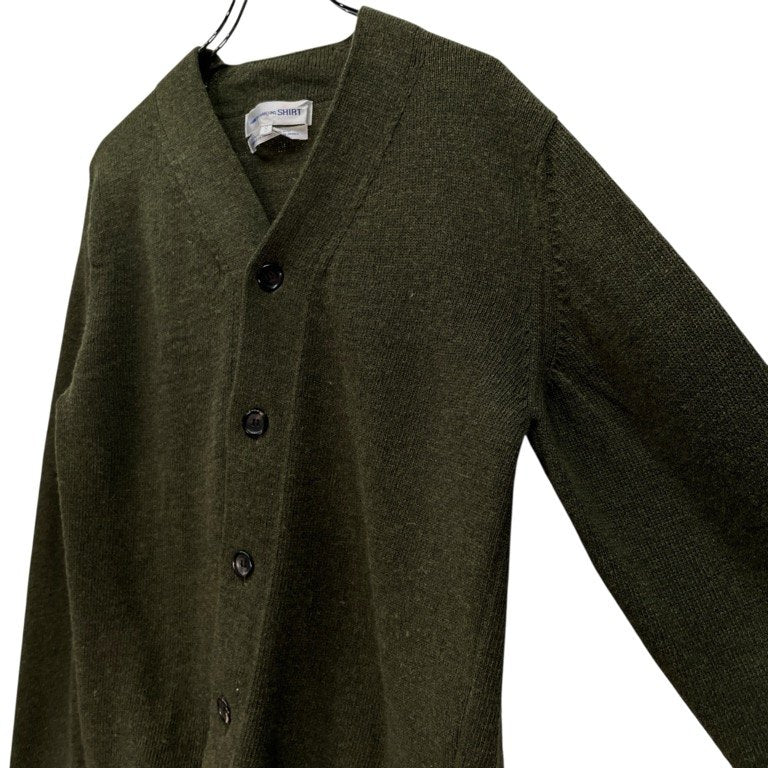 COMME des GARCONS SHIRT 5Bリブウールニットカーディガン セーター Archive 90s トップス コムデギャルソンシャツ メンズ