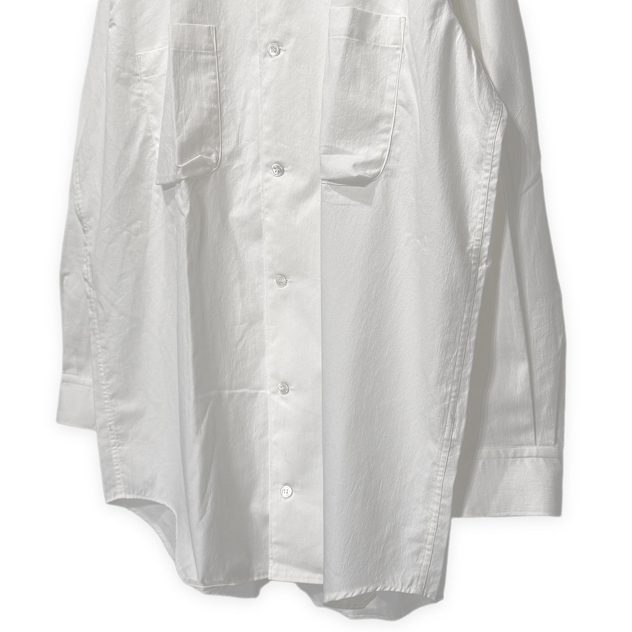 Y's for men ポリエステルコットンギャバジンダブルポケットオーバーサイズシャツ Archive 80s 90s トップス ブラウス Yohji Yamamoto Pour Homme ヨウジヤマモトプールオム ワイズフォーメン メンズ