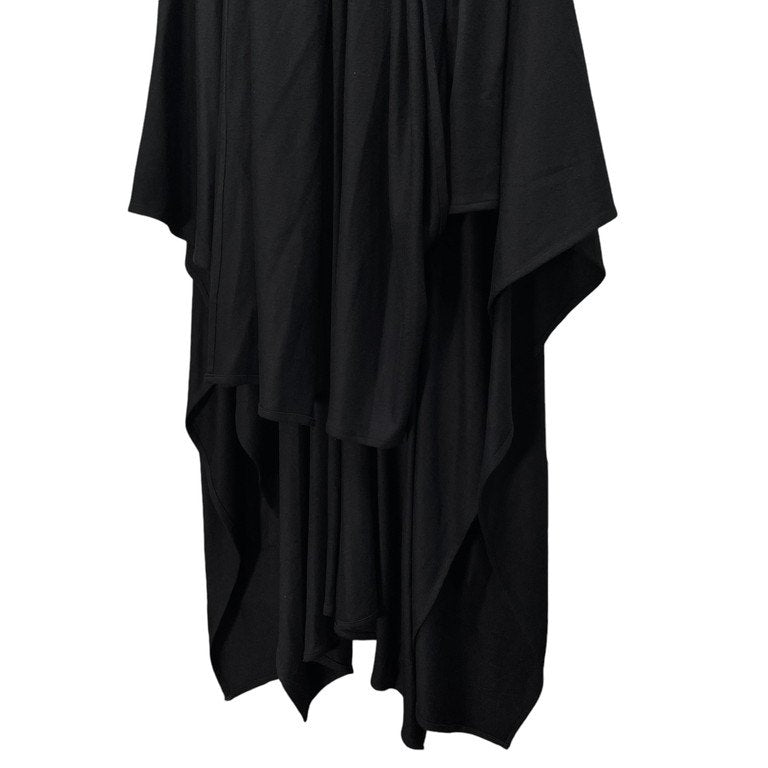 Yohji Yamamoto Pour Homme 19AW ウールジャージーバックポケットストールマントコート ジャケット ブルゾン ケープ ポンチョ ドレープ アウター 変形 Archive ヨウジヤマモトプールオム メンズ
