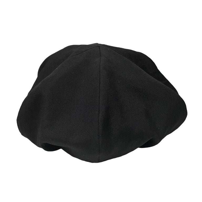 Yohji Yamamoto +NOIR 20AW ウールギャバジンショートブリムキャスケット