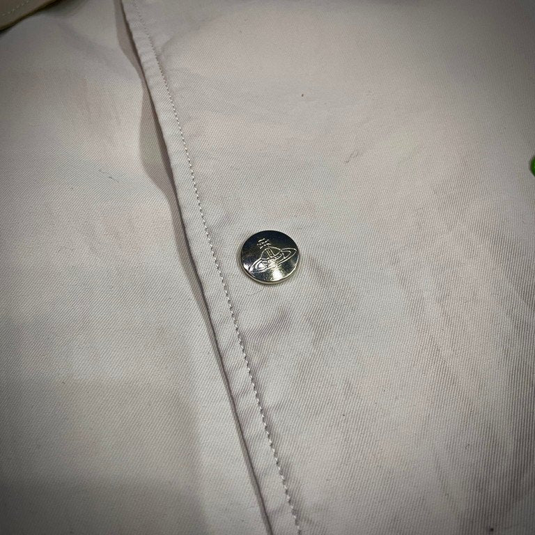 Vivivenne Westwood MAN 22SS ナイロンバイカラーオーブワッペンコーチジャケット ブルゾン