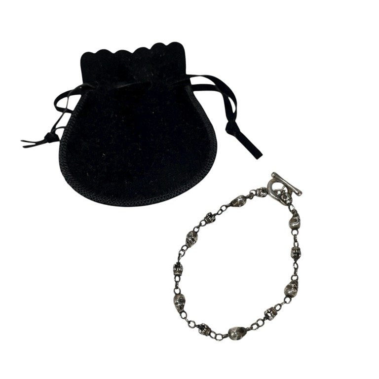 JUSTIN DAVIS SKULL DIVINE BRACELET SBJ126 クラウンスカルモチーフブレスレット バングル アクセサリー SILVER 925 シルバー 定価37,400円 ジャスティンデイビス メンズ レディース ユニセックス