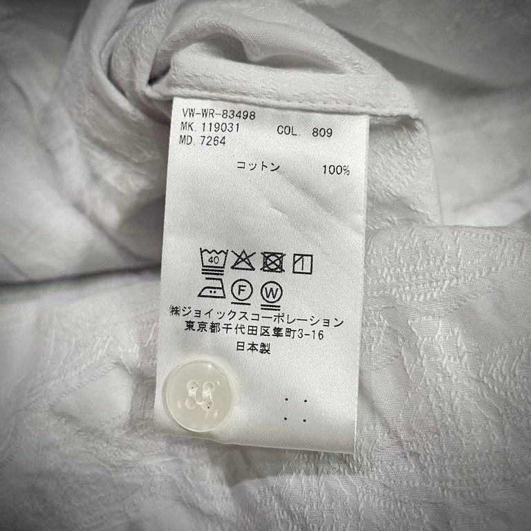 Vivienne Westwood MAN 21SS オーブジャカードバンドカラーオーバーサイズブザムシャツ