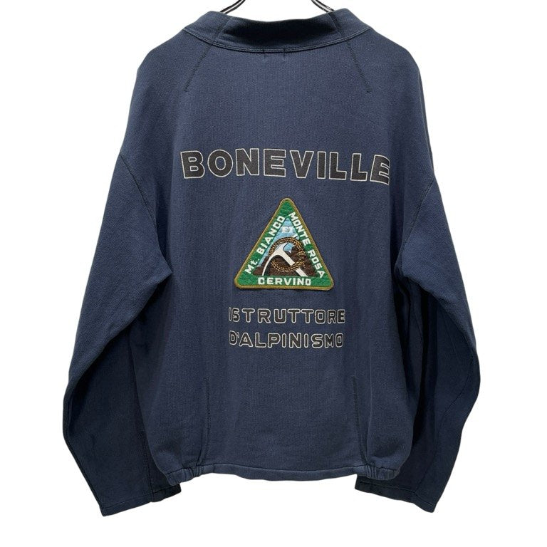 BONEVILLE バックプリントモックネックスウェットシャツ Archive 80s 90s Massimo Osti C.P. COMPANY STONE ISLAND マッシモオスティ ボンネビル