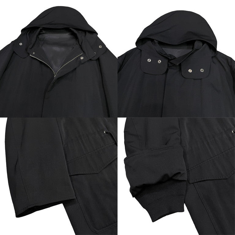 Y's for men Y's for men ウールギャバジン中綿ハイネックモッズコート Archive 80s 90s