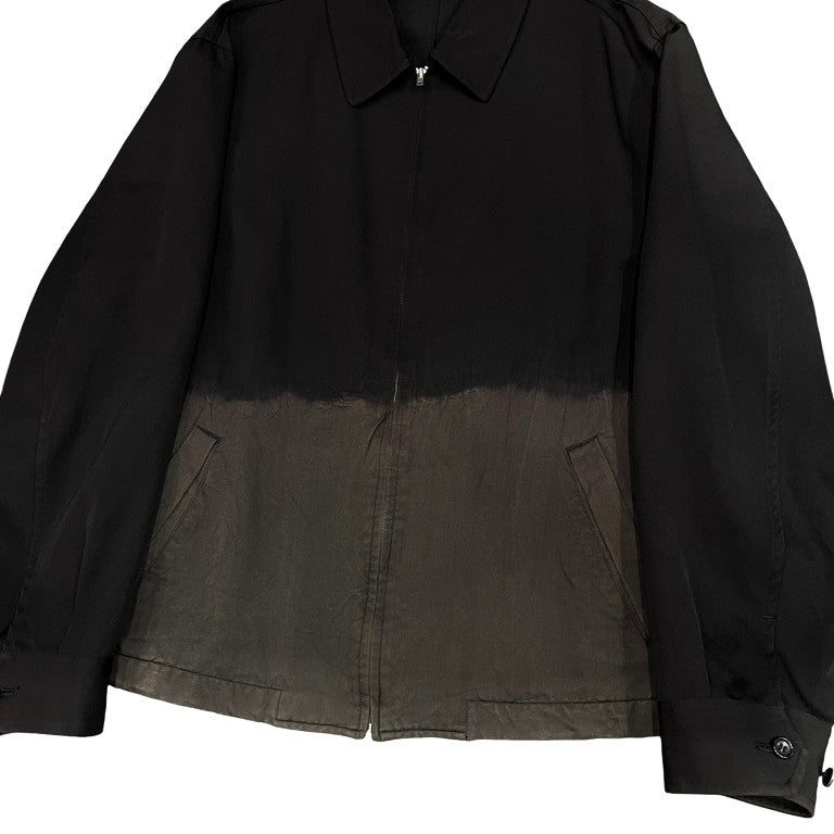 COMME des GARCONS HOMME PLUS 93AW 脱色ウールジップアップスポーツジャケット ブルゾン Archive 90s Artist in his studio アーティストインヒズスタジオ 脱色期 名作 コート アウター コムデギャルソンオムプリュス メンズ