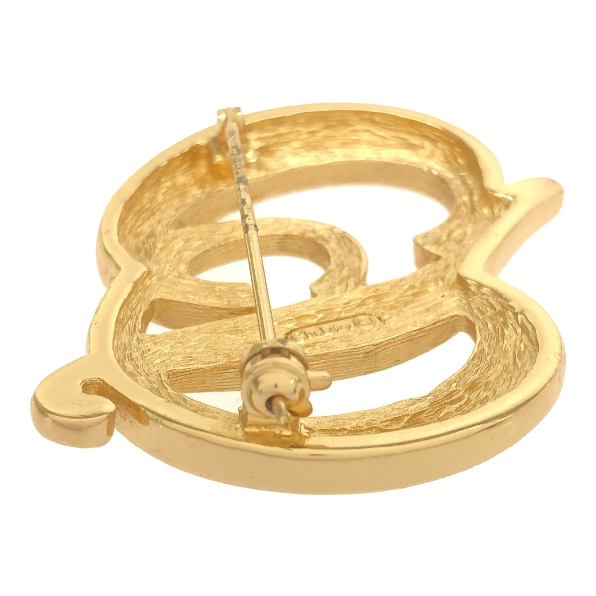 Christian Dior Christian Dior ブローチ CD ストーン