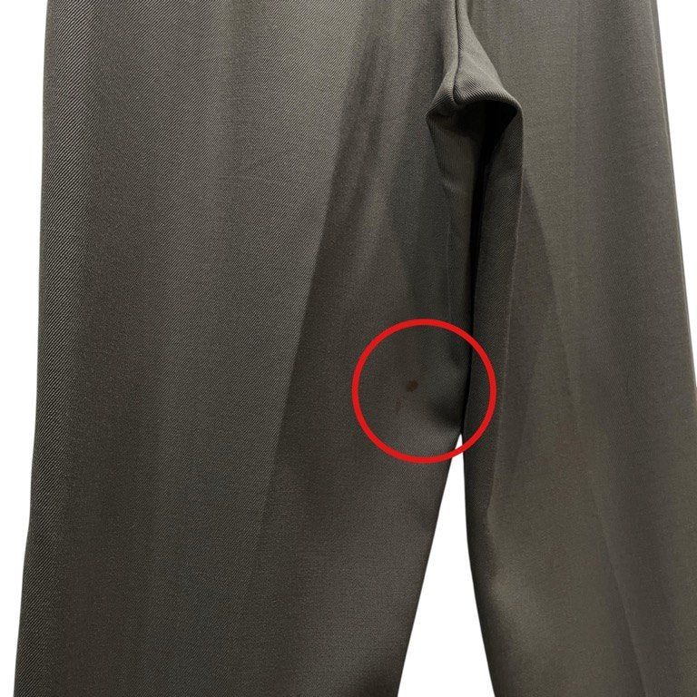 Y's for men オールドギャバジン裾アジャスター1タックワイドテーパードパンツ アーミーギャバジン スラックス トラウザーズ Archive 70s 80s Yohji Yamamoto Pour Homme ヨウジヤマモトプールオム ワイズフォーメン メンズ