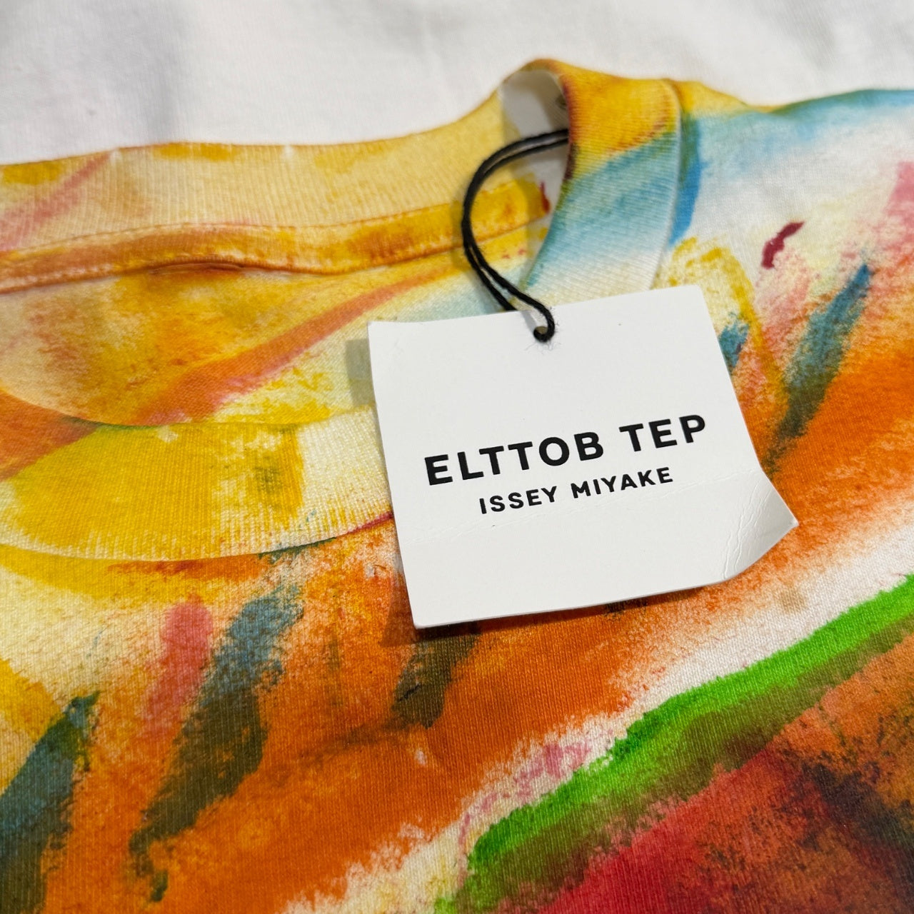ELTTOB TEP ISSEY MIYAKE 2008 船場店1周年記念ハンドペイント100着限定Tシャツ カットソー Tee T-shirt Archive 00s 希少 エルトブ テップ イッセイミヤケ レディース メンズ ユニセックス