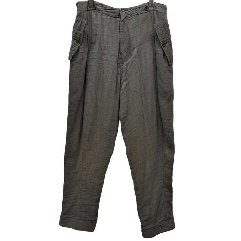 Yohji Yamamoto Pour Homme 08SS コットンガーゼサスペンダージョッパーズパンツ Archive 敗残兵期 多釦 ボトムス ミリタリー アーミー ヨウジヤマモトプールオム メンズ