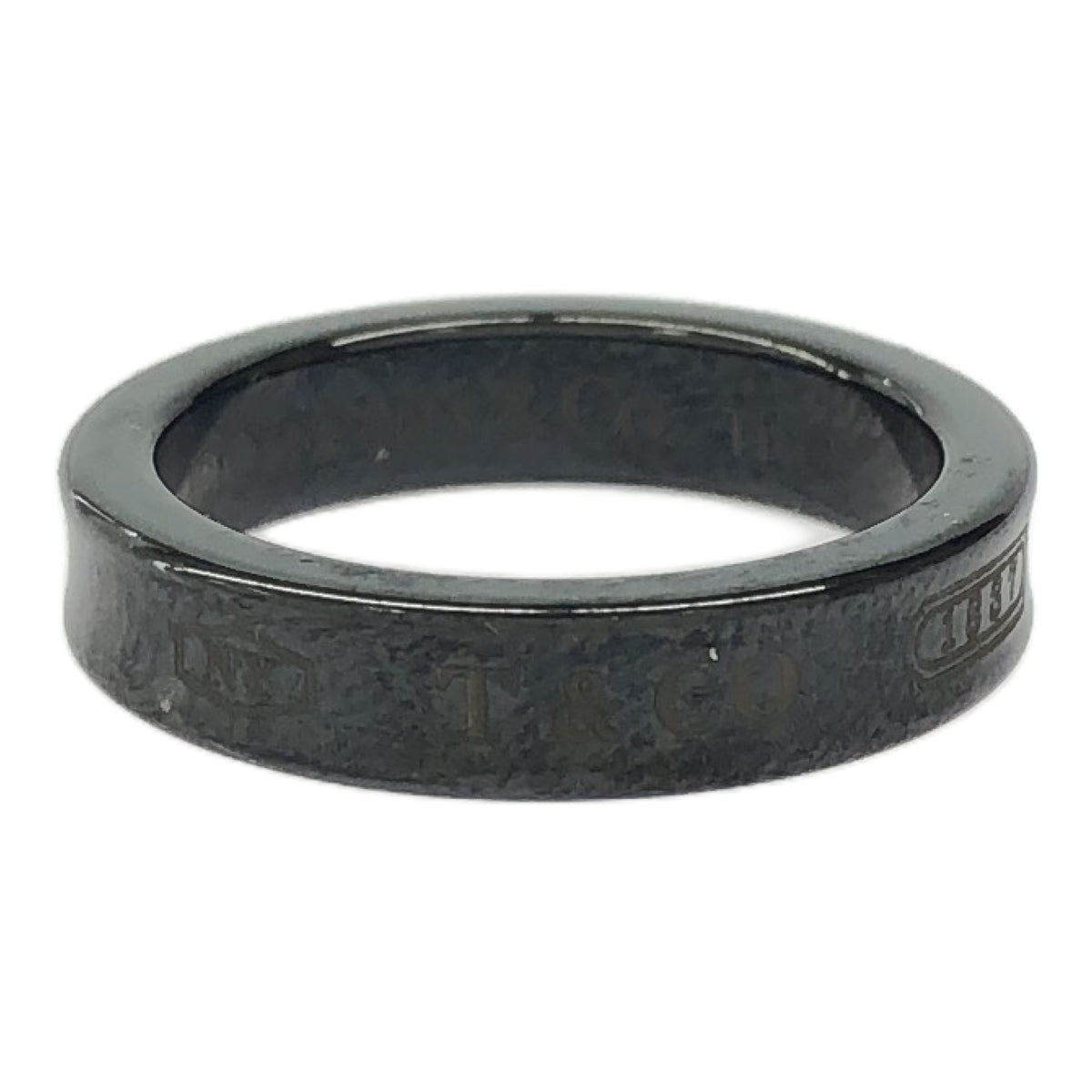 TIFFANY&Co. TIFFANY&Co. チタンリング 1837 ナロー チタン