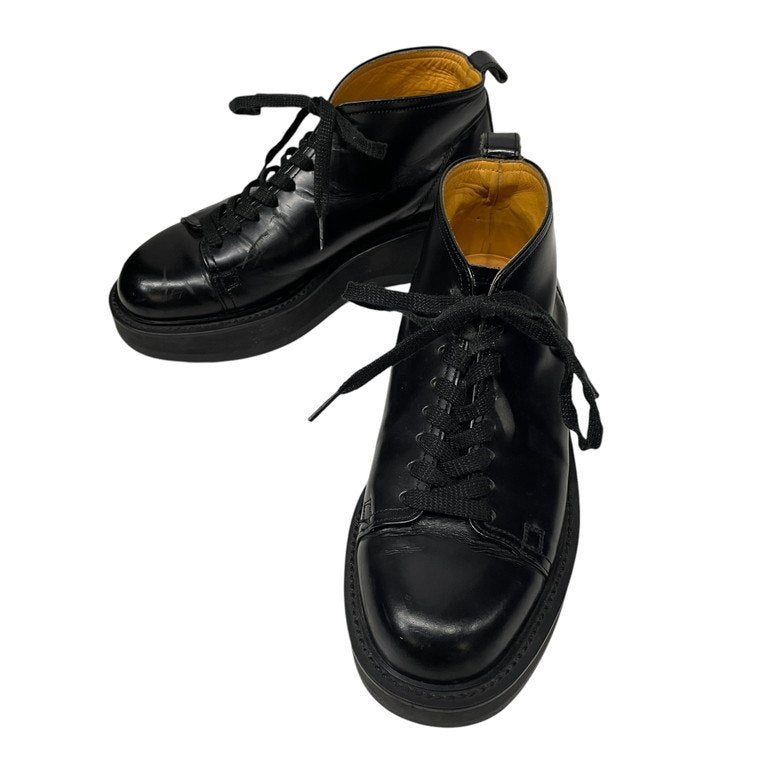 Y's for men レザー8ホールデミブーツ レースアップシューズ 靴 クツ Archive 90s Yohji Yamamoto Pour Homme ヨウジヤマモトプールオム ワイズフォーメン メンズ