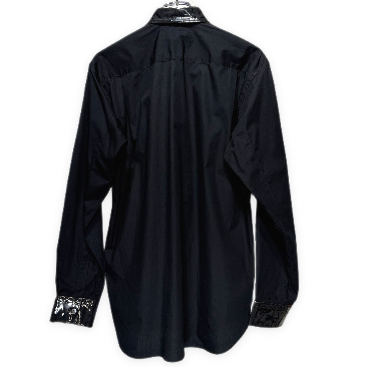 COMME des GARCONS SHIRT 06AW PVCカラーカフスシャツ ブラウス トップス ビニール Archive コムデギャルソン メンズ