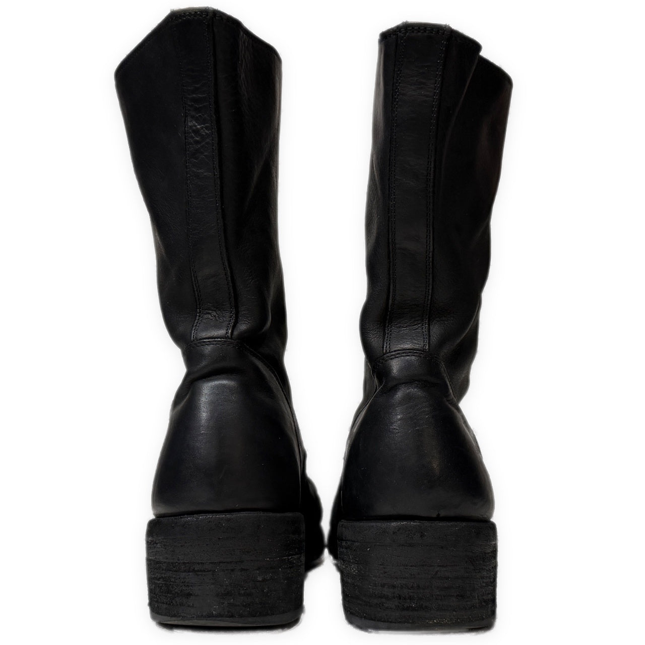 Yohji Yamamoto Pour Homme × GUIDI 23AW SOFT CALF LEATHER FRONT ZIPPER BOOTS ソフトカーフレザーフロントジッパーブーツ HJ-E23-774 788SZ_Y シューズ Vibram 定価265,100円 ヨウジヤマモトプールオム グイディ メンズ