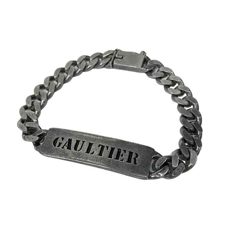 NEXT51｜D.F.L｜Jean Paul GAULTIER ロゴIDブレスレット Archive 90s 
