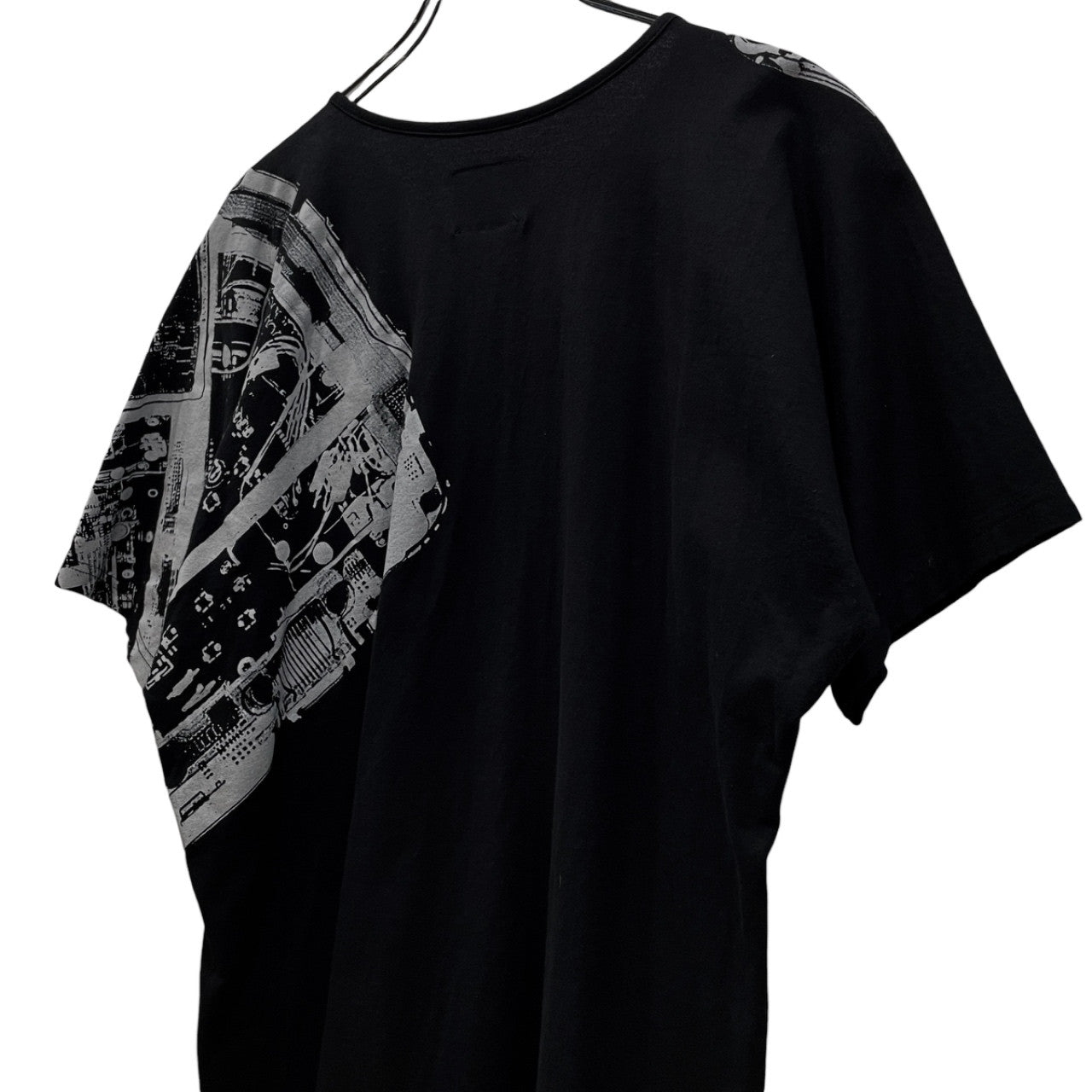 B Yohji Yamamoto 19SS 柄プリントキモノスリーブTシャツ カットソー Tee T-shirt トップス ビー ヨウジヤマモト メンズ レディース ユニセックス