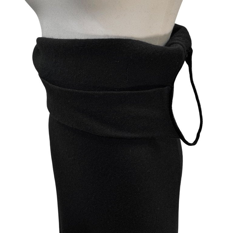 Yohji Yamamoto +NOIR ウールアンゴラニットノースリーブロングワンピース トップス アウター ドレス ヨウジヤマモト プリュスノアール レディース