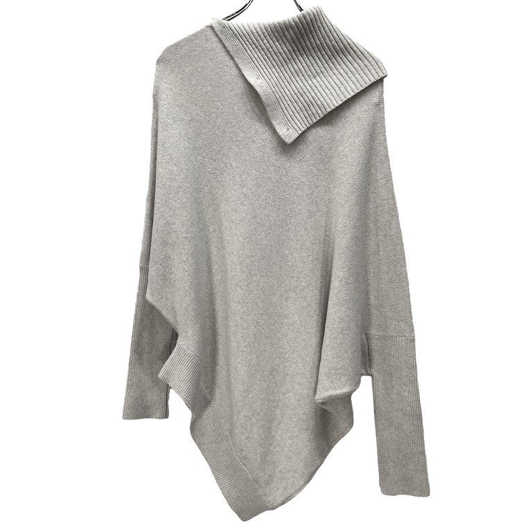 Y's スクエアシルエットサイドボタンアップハイネックニットセーター 変形 トップス ドルマン Yohji Yamamoto Femme ヨウジヤマモトファム ワイズ レディース