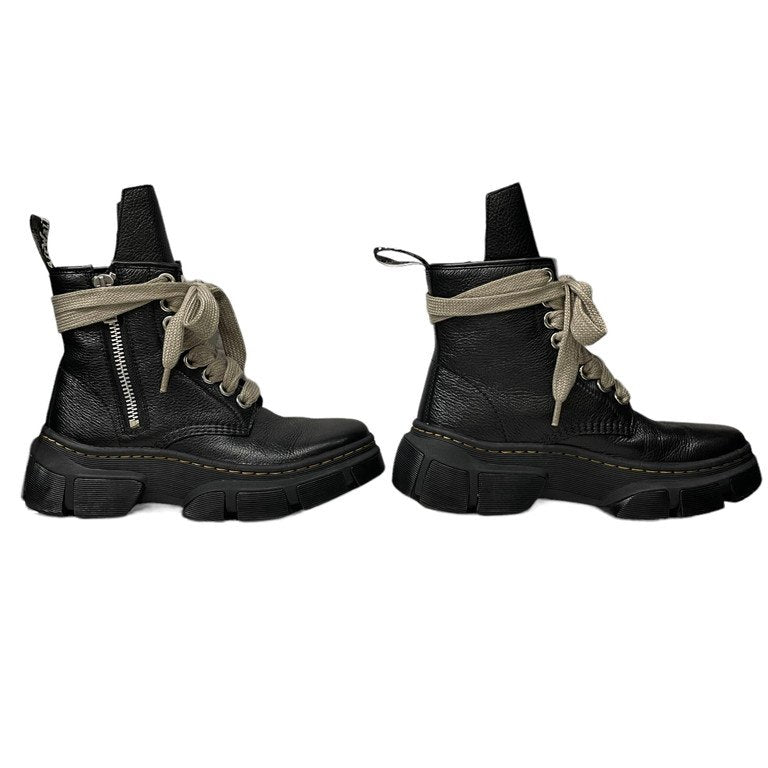Rick Owens × Dr.Martens 1460 DMXL JUMBO LACE BOOT ボリュームソールサイドジップジャンボレースブーツ シューズ DM01D7810 5001