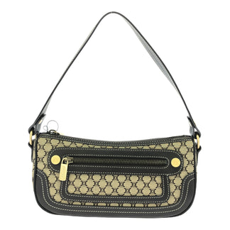 CELINE CELINE ショルダーバッグ マカダム キャンバス