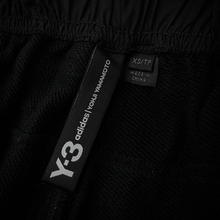 Y-3 19SS BONDAGE PARACHUTE PANTS コットンスウェットボンテージパラシュートパンツ 裾リブジップ ロゴ DY7169 Yohji Yamamoto Pour Homme adidas ヨウジヤマモトプールオム アディダス ワイスリー メンズ