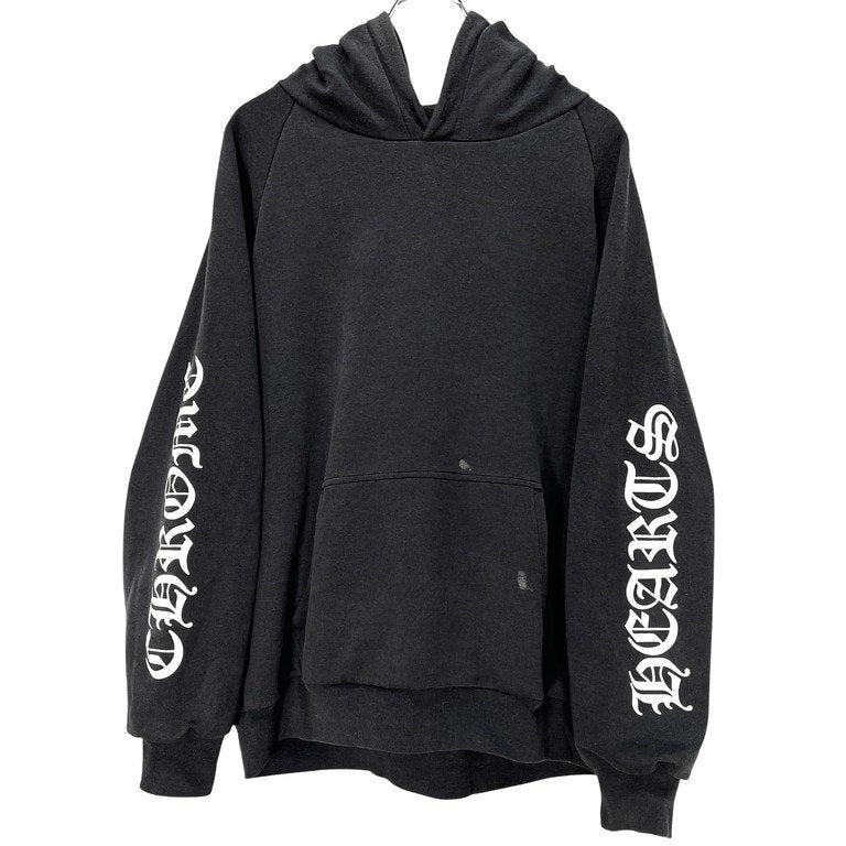CHROME HEARTS Horseshoe Pullover FUCK YOU Hoodie ホースシュープリントサーマルプルオーバーパーカー フーディ Archive 90s トップス ロゴ クロムハーツ メンズ
