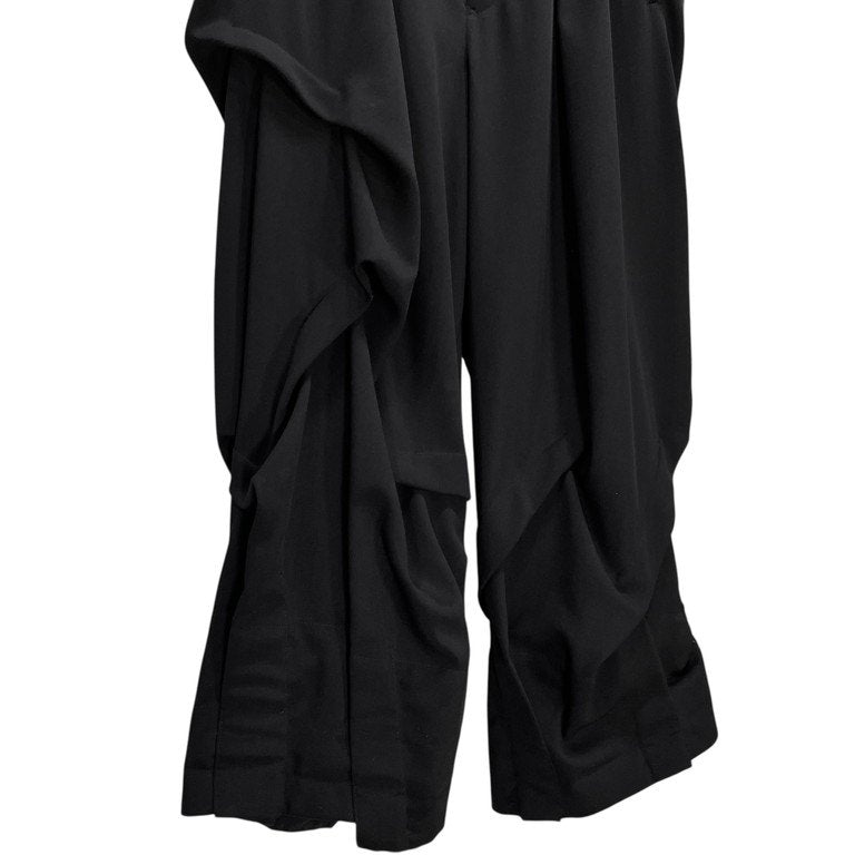 Yohji Yamamoto Pour Homme 23SS SUMMER TUXEDO U-RANDOM TUCK PANTS サマータキシードクロスランダムタックパンツ スラックス トラウザーズ ボトムス HZ-P44-102 ヨウジヤマモトプールオム メンズ